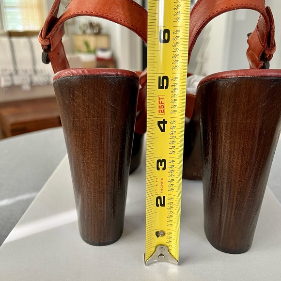 Aldo Women's Strappy Orange-Brown Sandals - USA 8.5 / EUR 39 - Picture 5 of 9